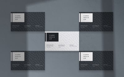 Business Card Mockup PSD Template Vol 28