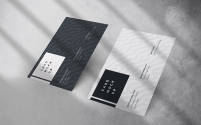 Business Card Mockup PSD Template Vol 50