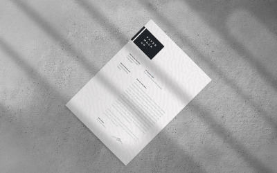 Flyer and Letter Mockup PSD Template Vol 13
