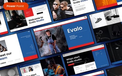 Evalo – PowerPoint-mall för företag