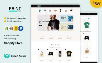 Printme - Printservices Multifunctioneel responsief Shopify-thema