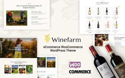 WineFarm - Vinotéka Téma WooCommerce