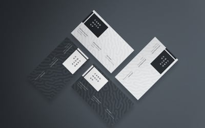 Business Card Mockup PSD Template Vol 61