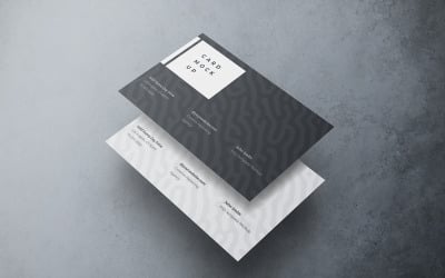 Business Card Mockup PSD Template Vol 64