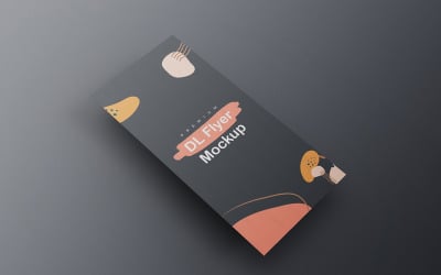 DL Flyer Mockup PSD Template Vol 03