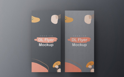 DL Flyer Mockup PSD Template Vol 06