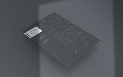 Flyer and Letter Mockup PSD Template Vol 16