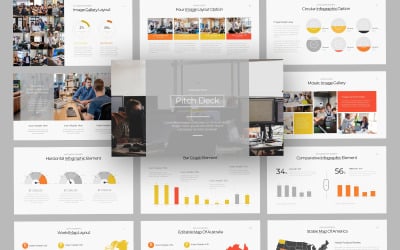 Plantilla de diapositivas de Google Vantase Business Pitch