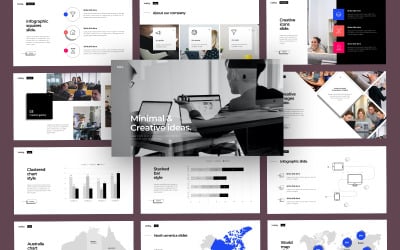 UpBig Modern Business Keynote Plantilla