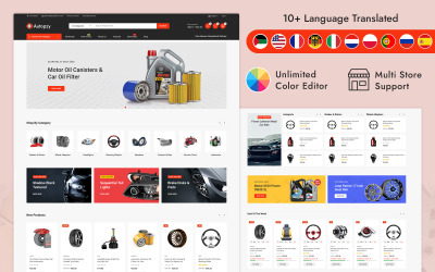 Autopzy — адаптивная тема Prestashop для магазина автозапчастей