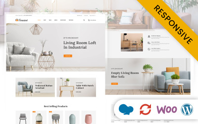 Furniart – магазин меблів для інтер’єру WooCommerce адаптивна тема