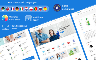 Medipil - Medical, Pharmacy and Health Store Prestashop Responsive Theme