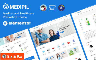Medipil - 医疗、药房和健康商店 Prestashop 响应式主题
