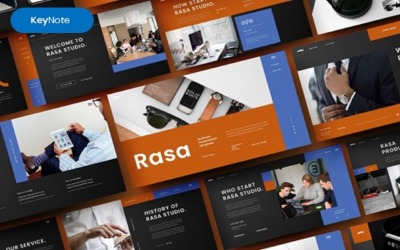 Rasa - Modèle de présentation d&amp;#39;entreprise