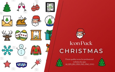 Weihnachts-Icon-Paket (50 ICONS)