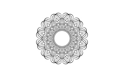 Dekoratives Luxus-Mandala-Muster, traditionelles Mandala-Design