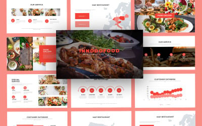 Indifood Food Culinary PowerPoint Template