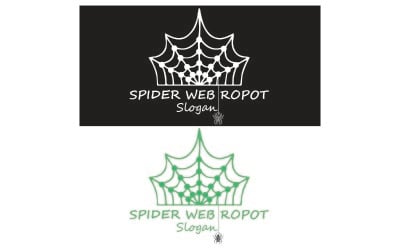 Spider Web Ropot Template