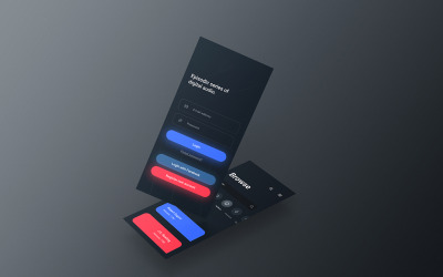 Application Mockup PSD Template Vol 16
