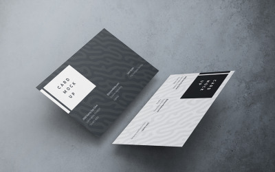 Business Card Mockup PSD Template Vol 65