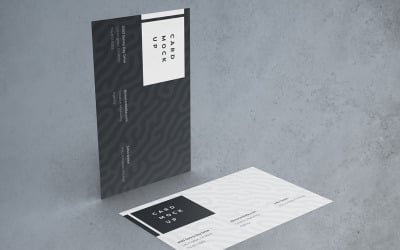 Business Card Mockup PSD Template Vol 66