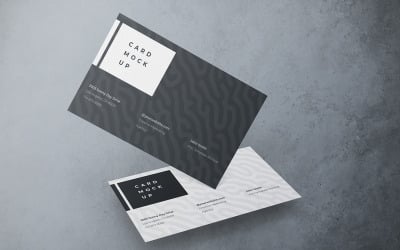 Business Card Mockup PSD Template Vol 67