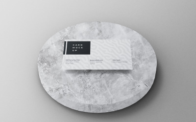 Business Card Mockup PSD Template Vol 68