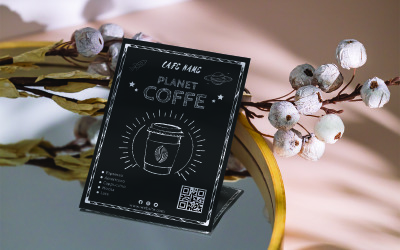 Caffe Flayer šablona A4 Design