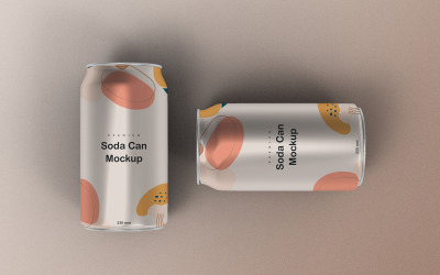 Can Mockup PSD Template Vol 11