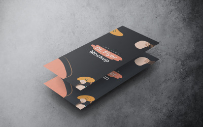 DL Flyer Mockup PSD Template Vol 12