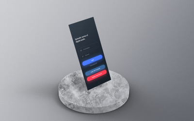 DL Flyer Mockup PSD Template Vol 17