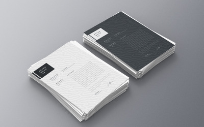 Flyer and Letter Mockup PSD Template Vol 31