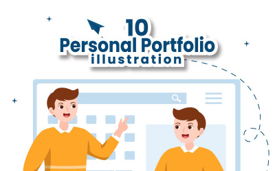 10 Persoonlijke Portfolio Illustratie