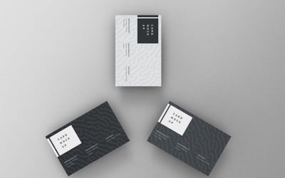 Business Card Mockup PSD Template Vol 71