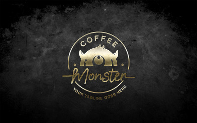 Golden Logo Mockup PSD Template Vol 14