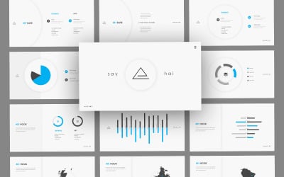 Aire Modern Business Plantilla de diapositivas de Google
