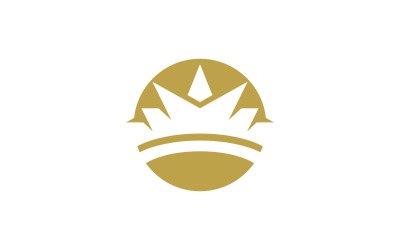 Crown Concept Logo Design Template V5