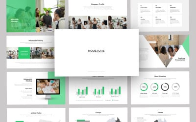 Kulture Бизнес Шаблоны презентаций PowerPoint