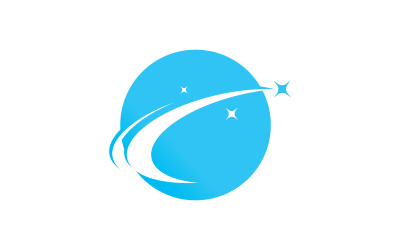 Шаблон дизайну логотипу зірок Fast star logo Vector illustration design V5
