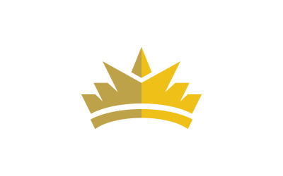 Taç Konsepti Logo Tasarım Şablonu V1