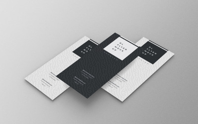 DL Flyer Mockup PSD Template Vol 28
