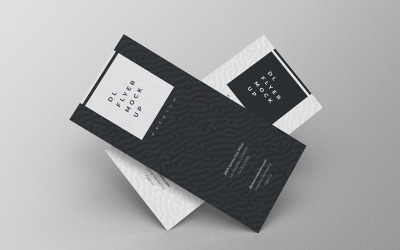 DL Flyer Mockup PSD Template Vol 40