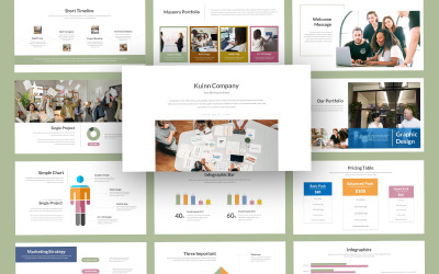 Kuinn Minimal İş PowerPoint Şablonu