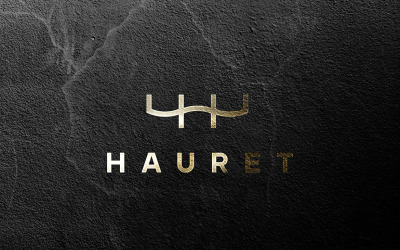 Golden Logo Mockup PSD Template Vol 24