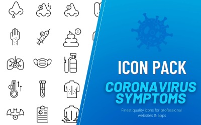 Symbolpaket II: Corona-Virus-LINIE