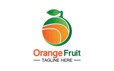 Orange Fruits Fresh Symbol Logo 20