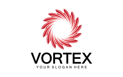 Vortex Circle Ring Vector Logo Modèle 13