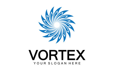 Vortex Circle Ring Vector Logo Modèle 24