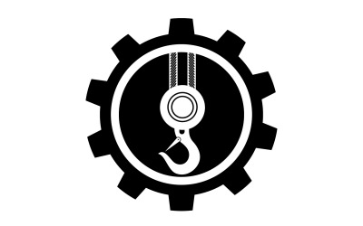 Crane Logo Construction Vector Symbol 21