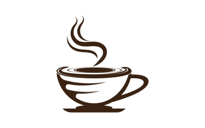 Kahve İçecek Logo Ve Sembol Şablonu 17